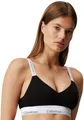 Produktbild: Calvin Klein Damen BH Bralette Lightly Lined Vorgeformt, Schwarz (Black), XS