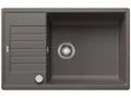 Produktbild: BLANCO ZIA XL 6 S Compact | Granitspüle aus SILGRANIT vulkangrau | Einbauart: Einbau von Oben | reversibel | für 60 cm breite Unterschränke | Großes Becken | Reinigungsfreundlich | [78x50x20,2 cm]