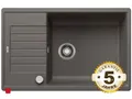 Produktbild: Blanco Zia XL 6 S Compact Vulkangrau - 527 396 Granitspüle 60 cm Spülbecken