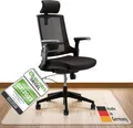 Produktbild: Bodenschutzmatte Bürostuhl 90 x 120 cm milchweiß Transparent Milchig