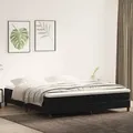 Produktbild: vidaXL Boxspringbett ohne Matratze Schwarz 200x210 cm Samt