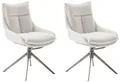 Produktbild: MCA furniture Esszimmerstuhl PARKER, (2er-Set), drehbar 360°, Dreh- & Schwingfunktion, Belastbarkeit 120 kg