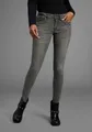 Produktbild: Arizona Skinny-fit-Jeans mit Keileinsätzen extra-enger Beinschnitt, niedrige Leibhöhe