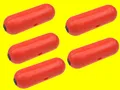 Produktbild: 5 x Sicherheitsbox Kabel-Schutzbox Safebox Schutz Regenschutz Stecker rot IP44