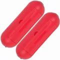 Produktbild: 2x Sicherheitsbox Kabel-Schutzbox Regen Schutzkapsel Safebox Stecker IP44 rot
