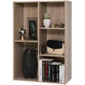 Produktbild: Bücherregal, 5 Etagen, Aschbraun, Vielseitig, Modular, Offenes Regal, Für Wohnzimmer, Büro, Schlafzimmer, Platzsparend, Bücher, Cd, Dekor, Einfacher Aufbau, Cx-23c - Iris Ohyama