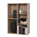 Produktbild: Iris Ohyama Bücherregal, 5 Etagen, 60cm breit, Aschbraun, Vielseitig, Modular, Offenes Regal, Für Wohnzimmer, Büro, Schlafzimmer, Platzsparend, Bücher, CD, Dekor, Einfacher Aufbau, CX-23C