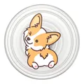 Produktbild: ORIGINAL PopSockets Handyhalterung Popsocket Handygriff Plant Cheeky Corgi