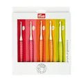Produktbild: Prym 218440 Wollhäkelnadel Set prym.ergonomics, Kunststoff, multicolor, alabasterweiß, 3,5 mm - 6 mm