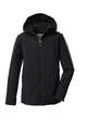 Produktbild: killtec Jungen Outdoorjacke/Funktionsjacke mit Kapuze KOW 221 BYS JCKT, schwarz, 128, 43507-000
