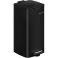 Produktbild: Songmics Mülleimer LTB593B02, tintenschwarz, aus Metall, 30 Liter