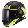 Produktbild: LS2 FF901 Advant X Oblivion Klapphelm (Schwarzmatt/Neongelb) Gr: XL (61)