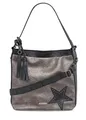 Produktbild: TAMARIS Damen Handtasche JEM Hobo Bag L Schultertasche metallic 34x38x13 pewter