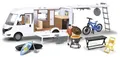 Produktbild: Dickie Toys PKW Modell Hymer Camping Fan Fertigmodell PKW Modell
