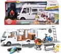Produktbild: Dickie Toys - Spielzeug Wohnmobil (30 cm) - aufklappbarer Camping-Wagen (weiß)