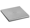 Produktbild: Asus Asus ZenDrive U9M externes DVD-Laufwerk, silber. Elektro-Kabel, USB-Typ-C, Typ-A, extern, Doppelte Schnittstellenkompatibilität