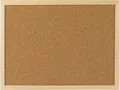 Produktbild: Pinnwand 30 x 40 cm Kork Holzrahmen Pintafel Korktafel STYLEX Memoboard Kork