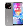 Produktbild: ZTE Blade A35e, Android-Handy，Smartphone ohne Vertrag: 2GB+64GB Speicher, Silvery Gray, 5000 mAh Batterie & 6.52