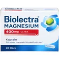 Produktbild: BIOLECTRA Magnesium 400 mg ultra Kapseln 20 St PZN 10043625