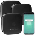 Produktbild: VisorTech 3er-Set kompakte WLAN-Design-Rauchwarnmelder mit weltweiter App, schw.
