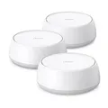 Produktbild: TP-Link Deco BE25 WiFi 7 Mesh WLAN(3 Pack), BE3600 Dual-Band, 2 x 2.5 Gbit/s Port für Jede Einheit, WPA3, 4 Streams, 160 MHz Kanäle, Gästenetzwerk, HomeShield, Empfohlen für Häuser mit 4-6 Zimmern