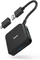 Produktbild: Hama 4-Port USB-A 3.2 HUB + USB-C Adapter Hub Verteiler Splitter 4-fach - NEU