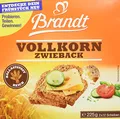 Produktbild: Brandt Vollkorn-Zwieback, 10er Pack (10 x 225 g Packung)