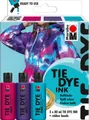 Produktbild: Marabu Bastelfarbe Batikfarbe flüssig Tie Dye, 3 x 80 ml
