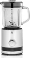 Produktbild: WMF Standmixer KÜCHENminis 416490011 | 400 Watt | 0,8 l Glasbehälter | 6-Flügel-Messer | 5 Stufen | Edelstahl/Schwarz