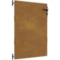 Produktbild: vidaXL Gartentor 85x125 cm Cortenstahl 153258