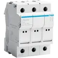 Produktbild: Sicherungshalter 32a 3p 400v L38 3 Module 10x38 Lsn503 - Hager