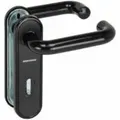 Produktbild: Hörmann - Fs Drückergarnitur Kurzschild D110 Bb/pz-gelocht Schwarz Ppn