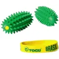 Produktbild: Togu Stuhl Ergonomiehandtrainer Brasil 470636 11x5cm grün 2 Stück grün