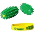 Produktbild: Togu Ergonomiehandtrainer Brasil 470636 11x5cm Grün 2st./pack.