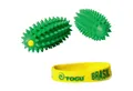 Produktbild: Togu Stuhl Ergonomiehandtrainer Brasil 470636 11x5cm grün 2 Stück