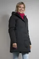 Produktbild: Tatonka Wintermantel Stir Hooded Coat (wasser- und winddicht, atmungsaktiv) schwarz Damen, Größe: 38