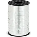 Produktbild: Partydeco Plastic ribbon, silver, 5mm/225m (1 pkt / 1 pc.) (1x) (PRM5-018)