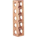 Produktbild: Weinregal Mumbai aus Holz Akazie ca. 15x70x15 cm