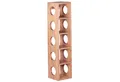 Produktbild: Wohnling Weinregal WL1.768 MUMBAI Massiv-Holz Akazie Regal Wandmontage für 5 Flaschen 7, Akazie Massivholz für 5 Flaschen Modern 70 cm, Flaschenregal für Wandmontage, Standregal für Wein