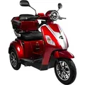 Produktbild: Rolektro, E-Trike 25 V.3 Lithium, Rot, 60-30AH Akku, 1000 Watt - Rot