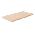 Produktbild: vidaXL Regal Regalboden 40x20x1,5 cm Unbehandeltes Massivholz Eiche, 1-tlg.