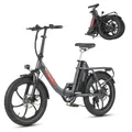 Produktbild: Maxtron Mule E-Bike Klapprad Elektrofahrrad, 20×3.0 Zoll Reifen, 48V 20Ah XXL Akku, 100-120km Reichweite, 7-Gang Shimano, Federgabel, Damen Herren
