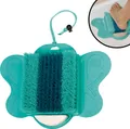 Produktbild: Starlyf Foot Spa 2in1 Fußpflege Pad, Fußreiniger mit Bimsstein , Fußbürste, Fußpflege, Reinigungsschuh für Dusche und Badewanne
