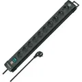 Produktbild: Brennenstuhl Steckdosenleiste 10-fach 1951100100 Premium-Line schwarz 3m H05VV-F 3G 1951100100
