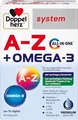 Produktbild: DOPPELHERZ A-Z+Omega-3 all-in-one system Kapseln 60 St
