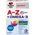 Produktbild: DOPPELHERZ A-Z+Omega-3 all-in-one system Kapseln 60 St PZN 18196736