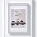 Produktbild: Steel Style Kunststoff Bilderrahmen 010,5X015 SILBER