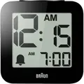 Produktbild: Braun 67711 Elektronik Wecker Schwarz   Extra Lauter Weckton
