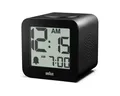 Produktbild: Braun Wecker BC 25 BP schwarz Quarzwecker mit Sprachausgabe
