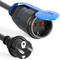 Produktbild: hb-digital 10m Strom Verlängerungskabel für Außenbereich H07RN-F IP44 Sicherheitsverschluß